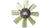 N/S QUON FAN BLADE C/W FAN CLUTCH GW4 GK4