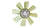 N/S FAN BLADE C/W FAN CLUTCH GE13 CD4 CV4